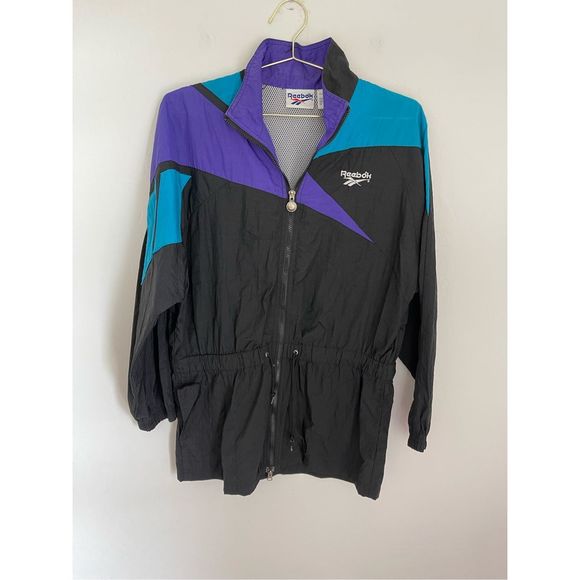 REEBOK Vintage Nylon Jacket Size Medium - Picture 1 of 5
